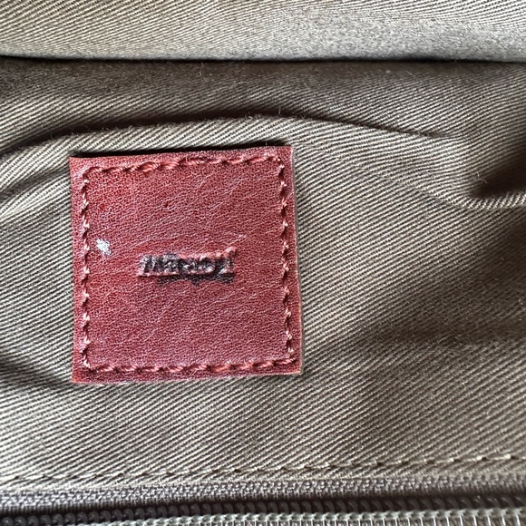 J. Crew Dark Green Canvas Shoulder Bag - Picture 3 of 4